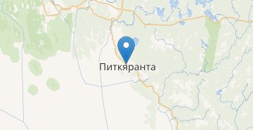 Mapa Pitkyaranta