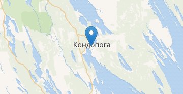 Map Kondopoga