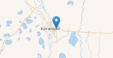 地图 Kogalym