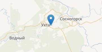 地图 Ukhta