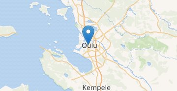 地图 Oulu