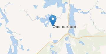 地图 Olenegorsk